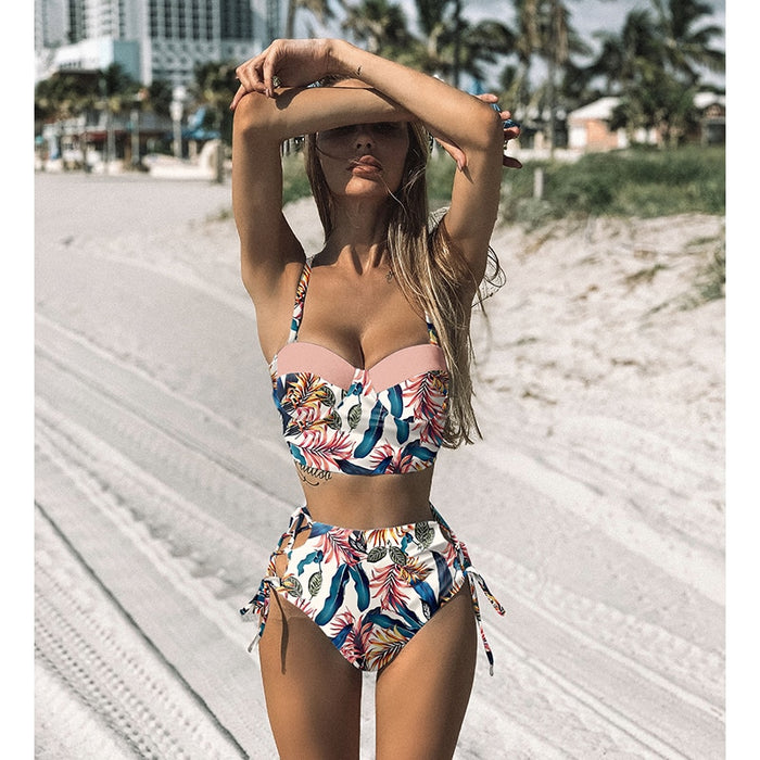 High Waist Bikini Set