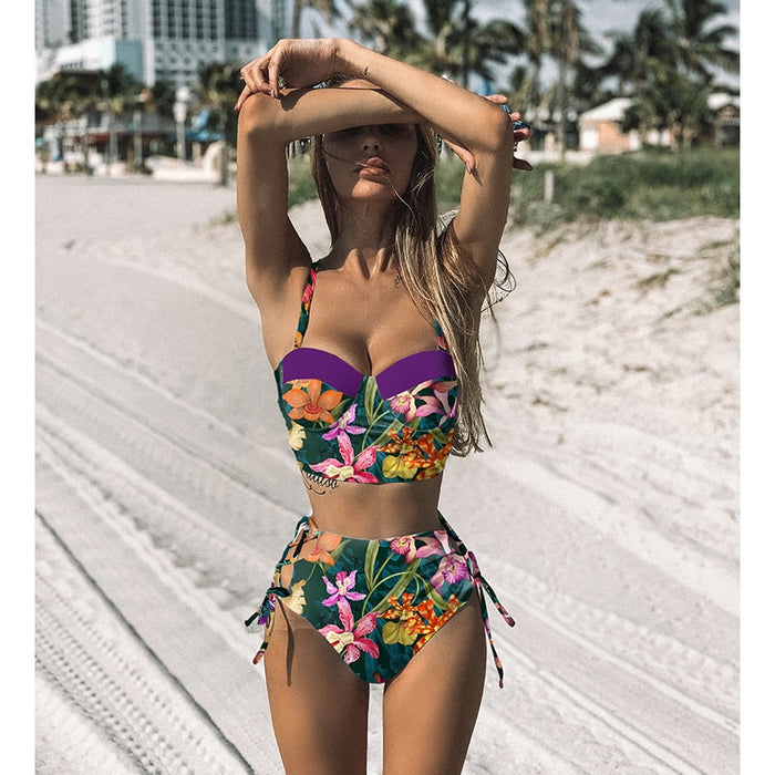 High Waist Bikini Set