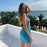 Cryptographic Halter Sexy Backless Mini Dress