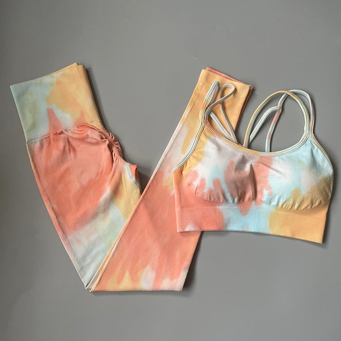 Seamless Set Sports Bra with Leggings