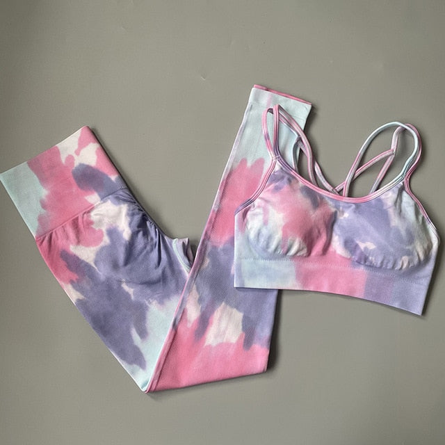 Seamless Set Sports Bra with Leggings