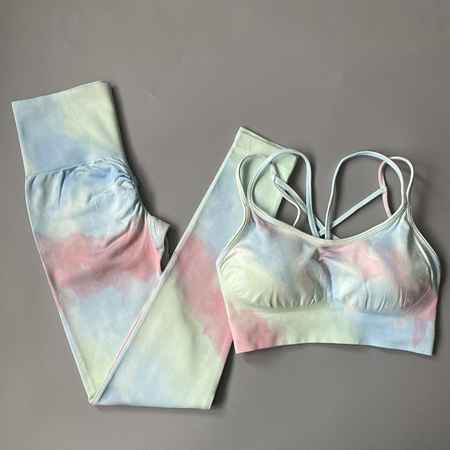 Seamless Set Sports Bra with Leggings