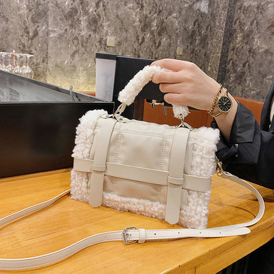 Soft Plush Fur Handbag