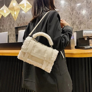 Soft Plush Fur Handbag