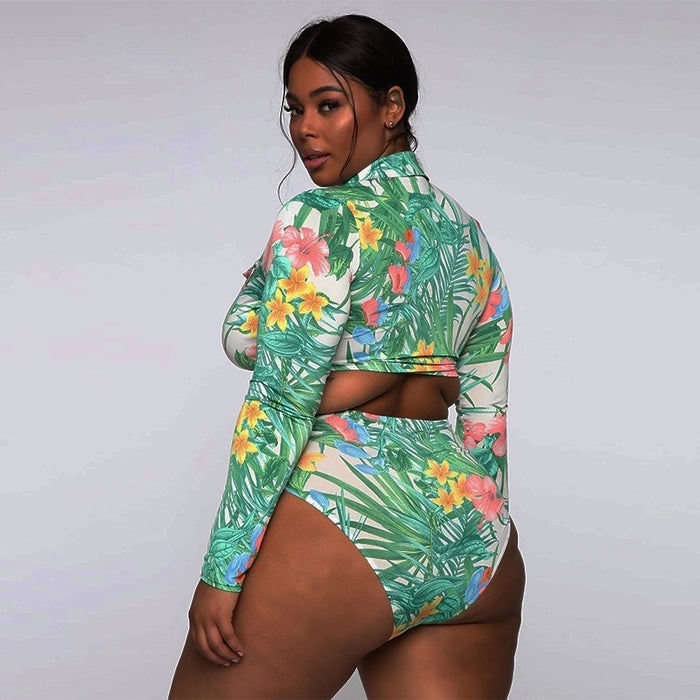 Plus Size Swimsuit Two Piece Swimwear