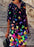 Loose Spring Vintage Ruffles Dress
