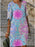 Loose Spring Vintage Ruffles Dress