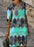 Loose Spring Vintage Ruffles Dress