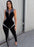 Sporty Women Jumpsuit Sleeveless V Neck Rompers