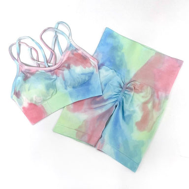 Seamless Set Sports Bra with Leggings