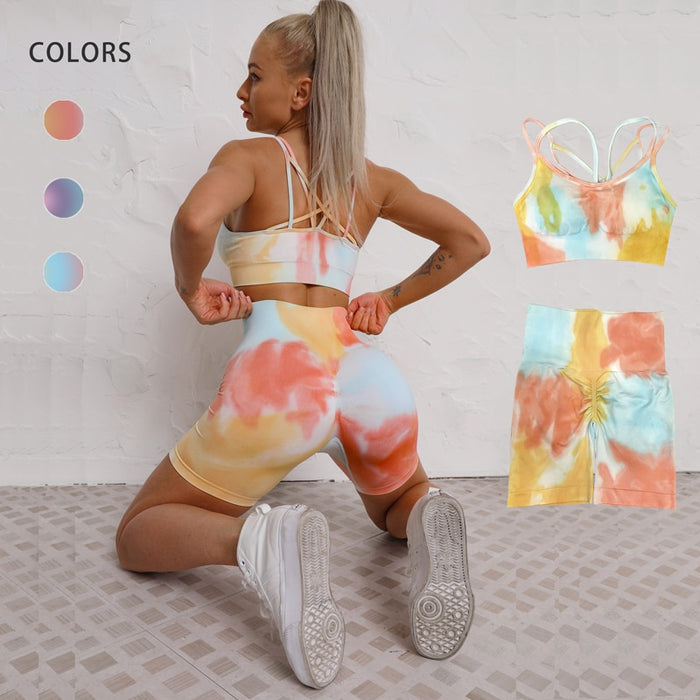 Seamless Set Sports Bra with Leggings