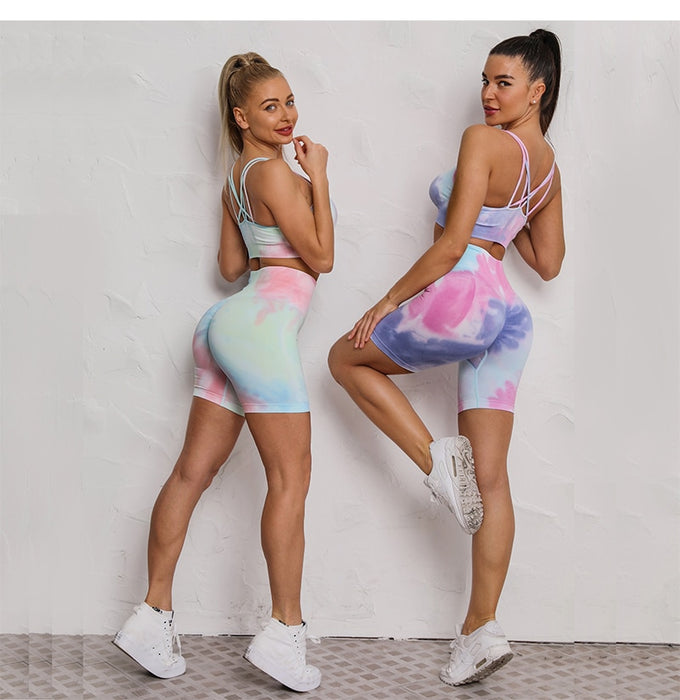 Seamless Set Sports Bra with Leggings