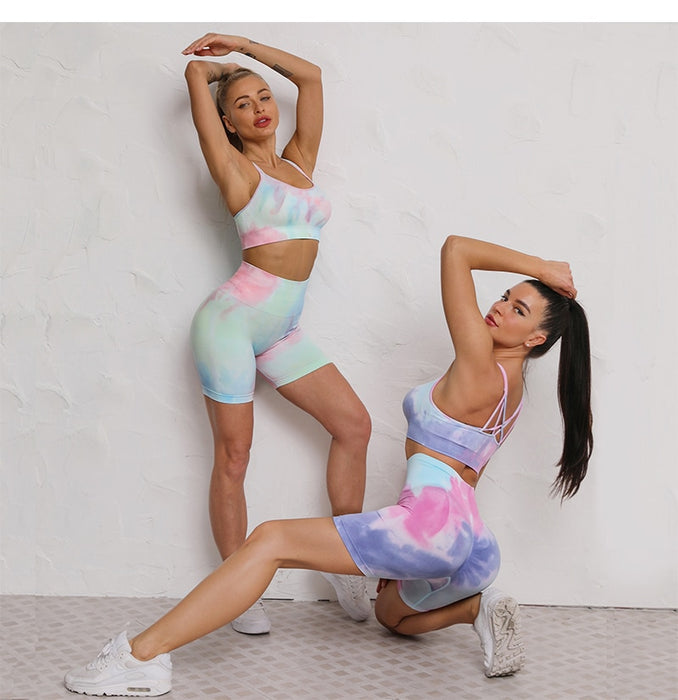Seamless Set Sports Bra with Leggings