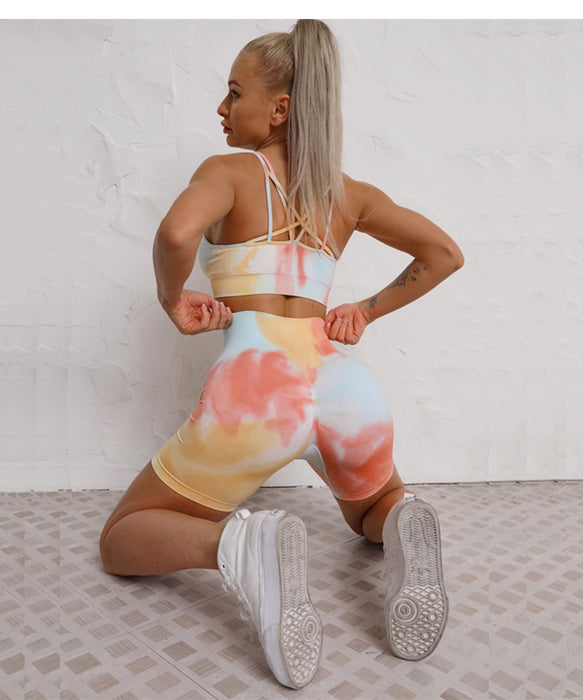 Seamless Set Sports Bra with Leggings