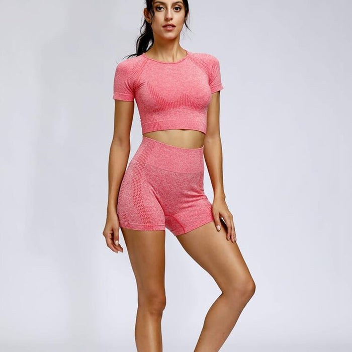 Seamless Yoga Sets Fitness Sports Suits