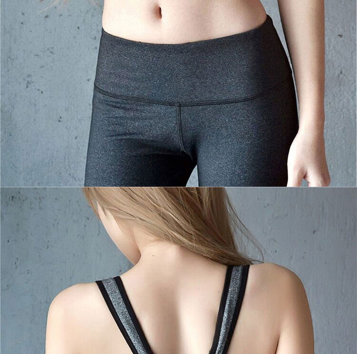 Steel Ring Yoga Vest Fitness  Sports Bra