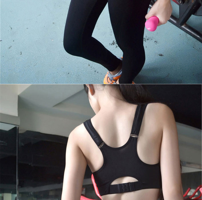 Steel Ring Yoga Vest Fitness  Sports Bra