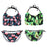 Two Piece Tropical Print Swimsuits Kids