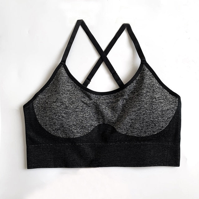 Seamless Yoga Set Sports Bra and Leggings