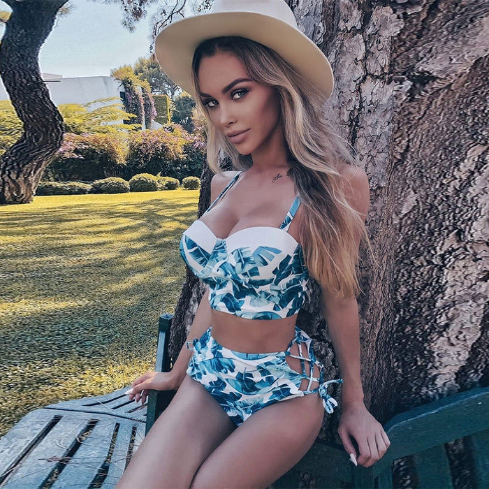 High Waist Bikini Set