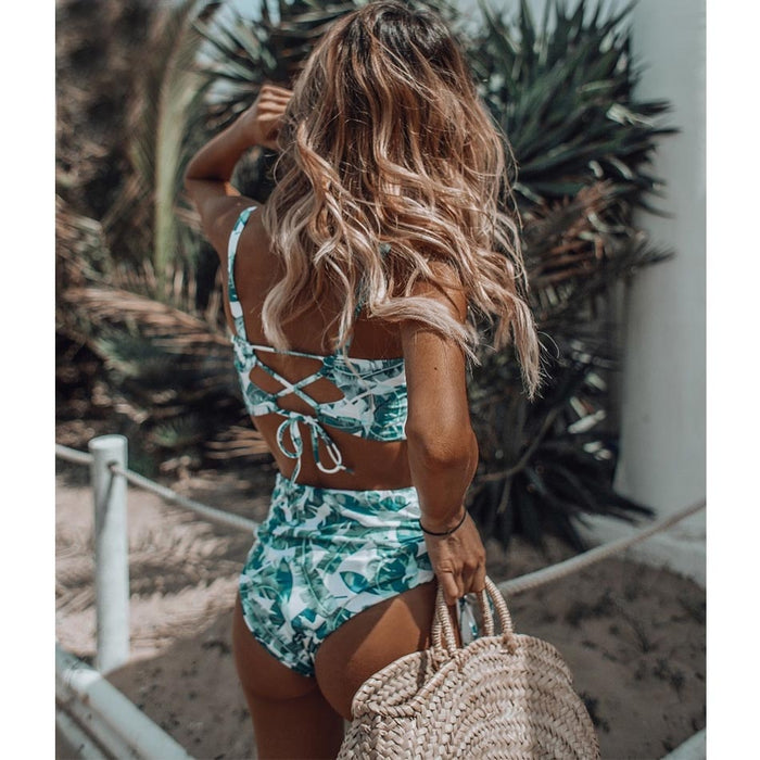 High Waist Bikini Set