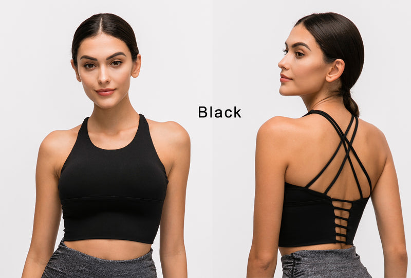 Sexy Cross Back Sports Bra