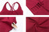 Sexy Cross Back Sports Bra