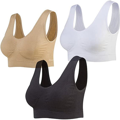 Push up bralette lingerie Pitted Wireless bra