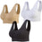 Push up bralette lingerie Pitted Wireless bra