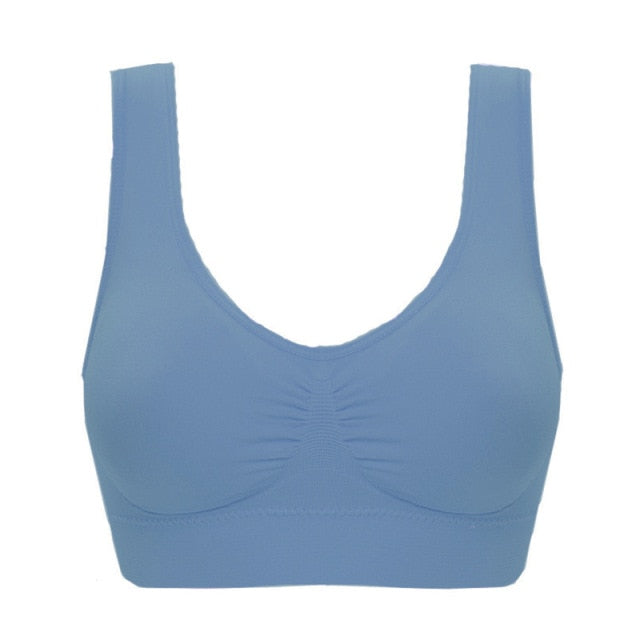 Push up bralette lingerie Pitted Wireless bra
