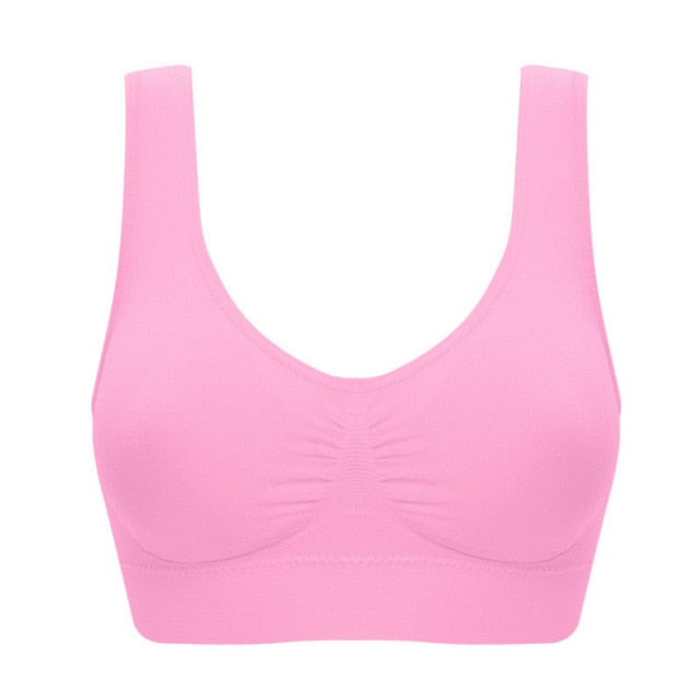Push up bralette lingerie Pitted Wireless bra