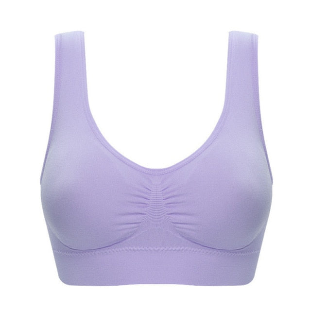 Push up bralette lingerie Pitted Wireless bra