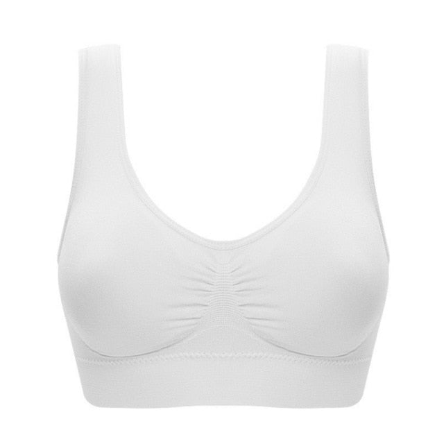 Push up bralette lingerie Pitted Wireless bra