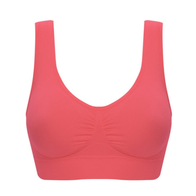 Push up bralette lingerie Pitted Wireless bra