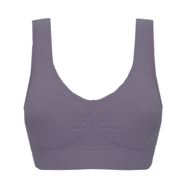 Push up bralette lingerie Pitted Wireless bra