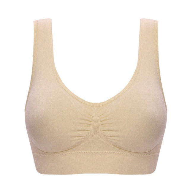 Push up bralette lingerie Pitted Wireless bra