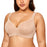 Full-Coverage Balconette Big Size T-Shirt Bra Blue Blown Pink