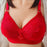 Thin Wireless Gathered Sexy Bralette Push Up Bras