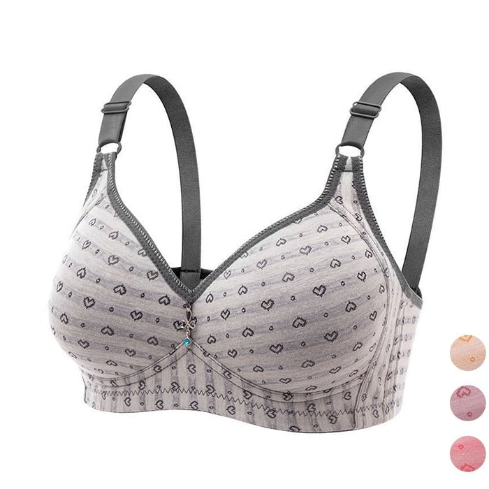 Underwear Wireless Bralette Ladies Large Push Bra