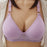 Solid Color Comfortable Steel Ringless Bra Plus Size