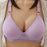Solid Color Comfortable Steel Ringless Bra Plus Size