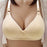 Solid Color Comfortable Steel Ringless Bra Plus Size