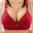 Solid Color Comfortable Steel Ringless Bra Plus Size