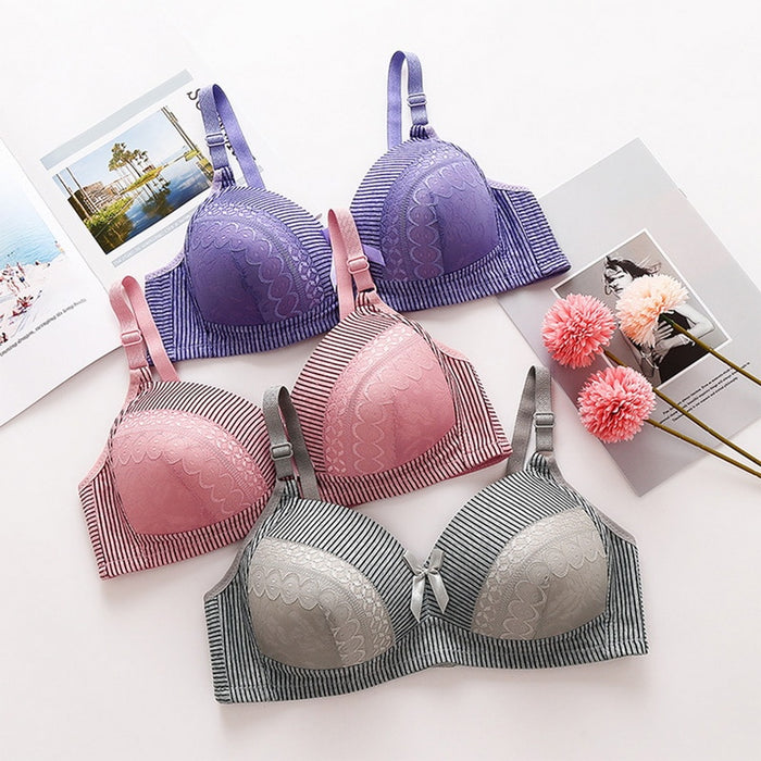 Sexy Lingerie Soft Thin Breathable Black Red Bralette