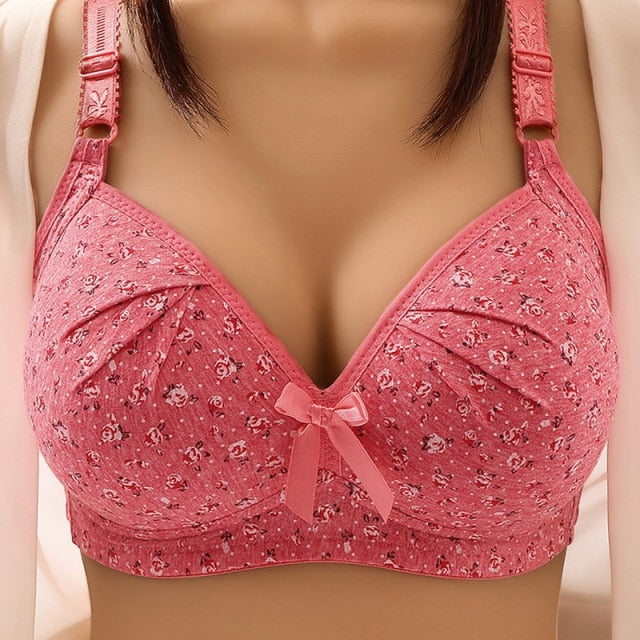 Sexy Lingerie Soft Thin Breathable Black Red Bralette