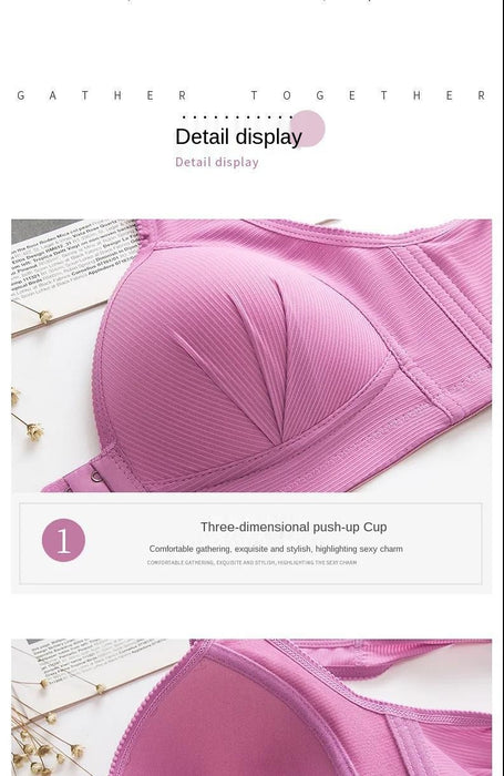 Solid Color Brassiere Wireless Bralette Breast Seamless Bras
