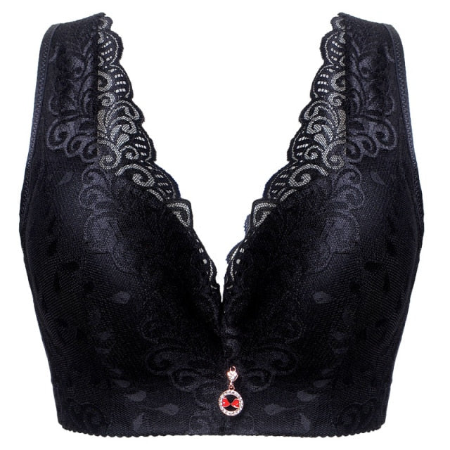 Push Up Brassiere Vest Lace Plus Size Bras